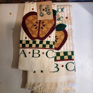 Apple Kitchen Towel & Wash Cloth Rag